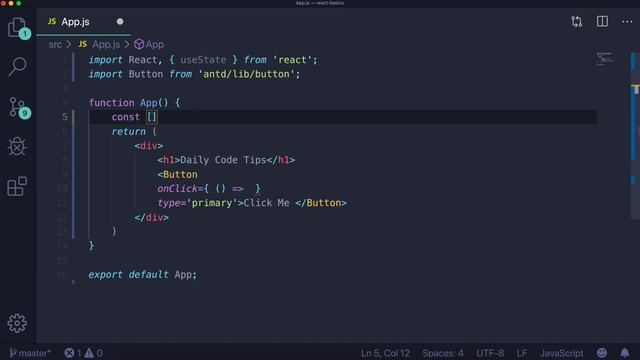 React Hooks For Beginners - useState смотреть онлайн