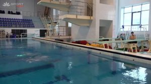 Прыжки в воду. Трамплин 1 метра