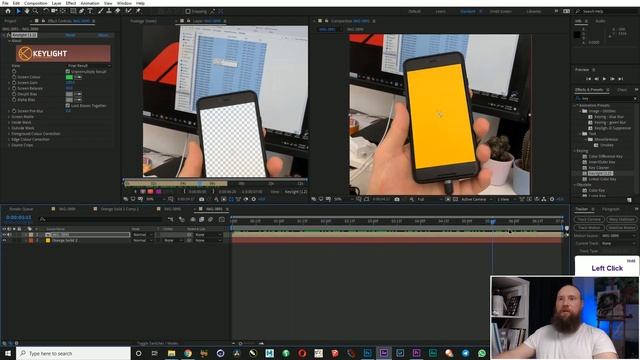 Green Screen. Как заменить экран Google Pixel 3XL в Adobe After Effects. Убрать зелёный фон. смотреть онлайн