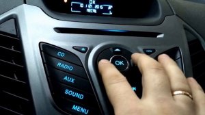 настройка часов даты и времени ford sync 1 Ford Ecosport. Focus 3. Форд экоспорт фокус 3