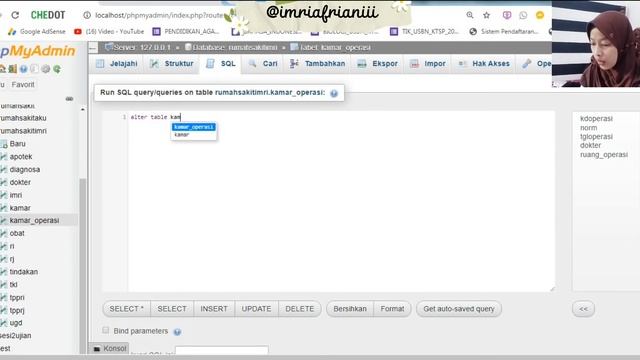 Final || Membuat Tabel MySQL di phpMyAdmin (Insert, Delete, Update, Select, Select *) смотреть онлайн