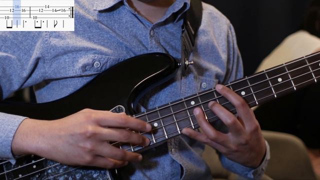 "Beginner" Math Rock Bass Tapping Riffs, with tabs смотреть онлайн