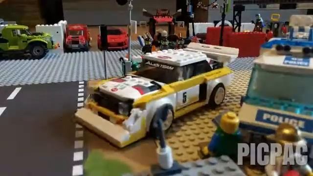 Audi sport Quattro S1 #picpac #stopmotion #lego смотреть онлайн