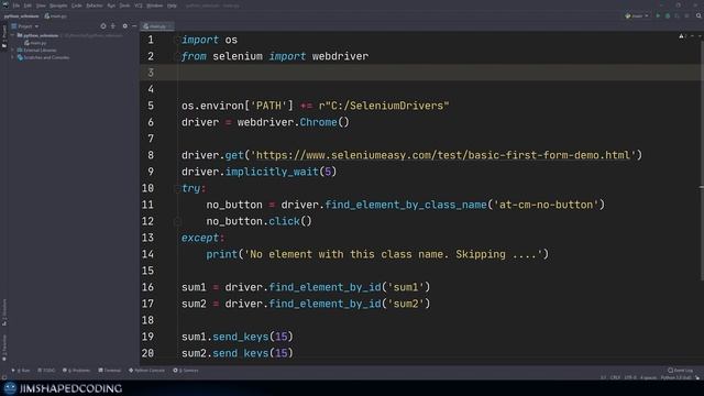 Python Selenium Full Series - Sending Keys & CSS Selector [Web Bots and Testing] смотреть онлайн