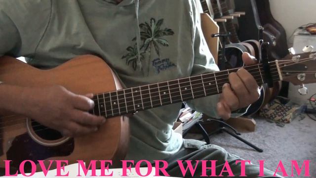 LOVE ME FOR WHAT I AM- The Carpenters cover Taylor 812ce 12 fret V bracing смотреть онлайн