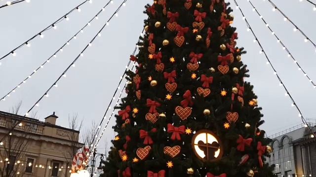 Мышки на Манежной площади. Рождественская ярмарка Санкт-Петербург 2020 смотреть онлайн