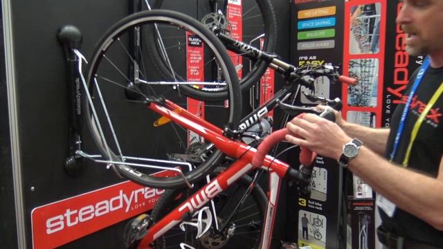 Steadyrack Classic Bike Rack Fat Tire Wall Mount Storage System | Weekend Handyman