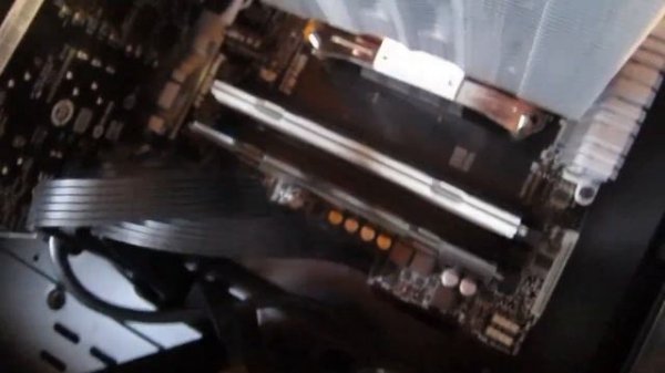 Установка кулера на AM4 AMD Ryzen ID Cooling SE 214L башенный