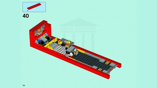 [~INSTRUCTION~] 75913 - F14 T & Scuderia Ferrari Truck - Speed Champions - BRICK ACADEMY смотреть онлайн