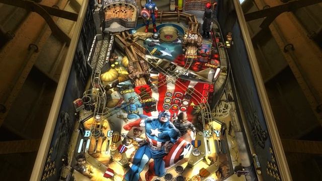Pinball FX2 - Captain America perfect run смотреть онлайн