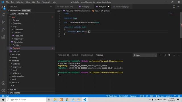 Laravel Livewire Tutorial: Create, Read, & Pagination (part 2) смотреть онлайн