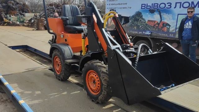 Сколько весит минипогрузчик? смотреть онлайн