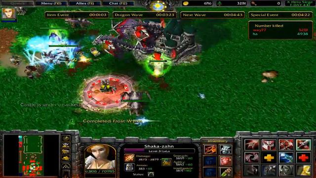 Warcraft Map : X Hero Siege FX-Day 4.5kz