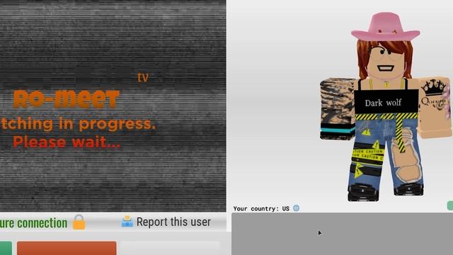 this game lets you VIDEO CHAT with people in roblox (ro-meet) смотреть онлайн