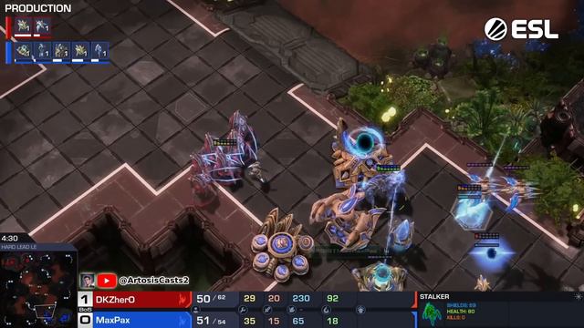 MOTHERSHIP in PvP! - MaxPax vs herO - Bo5 - (StarCraft 2) смотреть онлайн