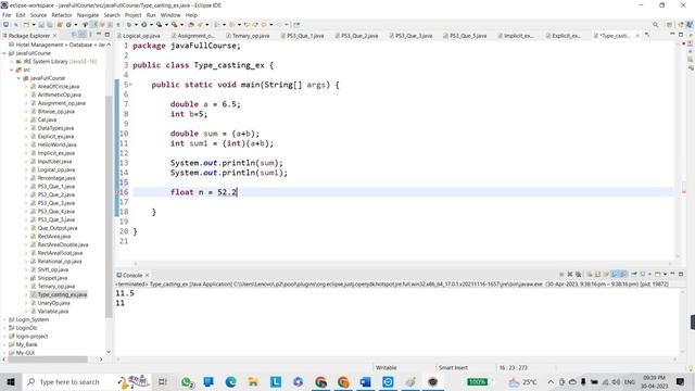 Java Type Casting (With Examples) | Implicit and Explicit type casting | Tutorial #11 смотреть онлайн