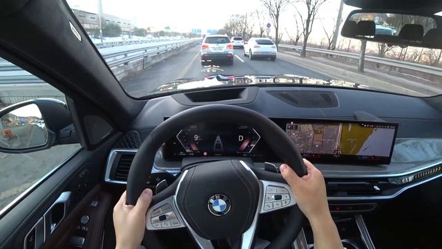 2023 BMW X7 XDrive 40i POV Drive