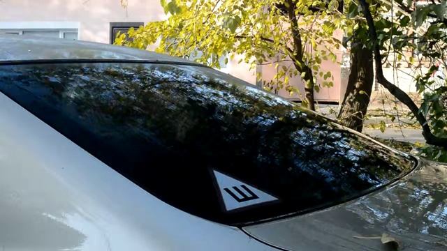Вода на заднее стекло автомобиля (без обработки) смотреть онлайн