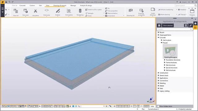 Sneak Preview of Tekla Structures 2016 For Precast (Webinar) смотреть онлайн