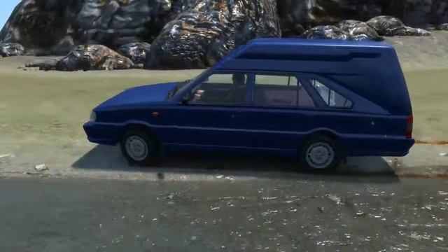 Daewoo-FSO Polonez Cargo Van GTA IV смотреть онлайн
