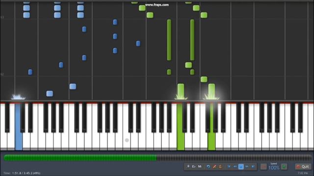 Nightwish - Amaranth piano смотреть онлайн