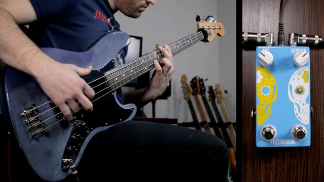 Twin Peaks theme on bass! смотреть онлайн