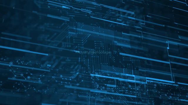 Technology Background Video Effects HD, Digital Technology Motion Background, Royalty Free Footages