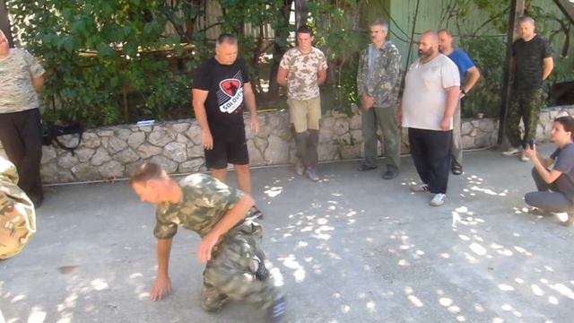 БАЗОВАЯ ТЕХНИКА в русском стиле рукопашного боя А . А . Соловьев Семинар в Крыму Сентябрь 2021 смотреть онлайн