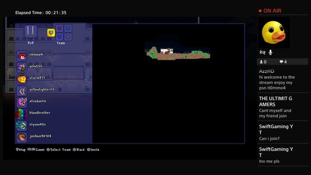 Terraria All items Map! Hosting Free PS4 Only смотреть онлайн