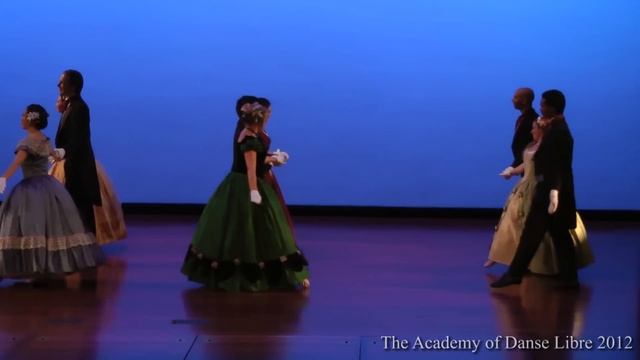 Danse Libre - Waltz Cotillion at Ghostlight Tango June 9, 2012 смотреть онлайн