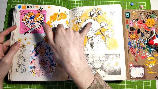 очень яркий обзор скетчбука! | sketchbook tour 2021-2022 смотреть онлайн