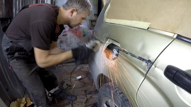 subaru forester рихтовка заднего крыла смотреть онлайн