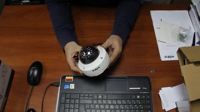 Обзор IP видеокамеры Novus NVIP-1DN3020V/IR смотреть онлайн