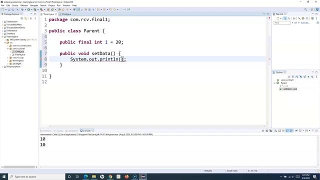 Java for Testers #32 - Final Keyword in Java смотреть онлайн