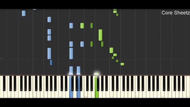 "Fly Me to The Moon" Neon Genesis Evangelion ED Synthesia tutorial // Klafmann Arrange (W. Sheets) смотреть онлайн