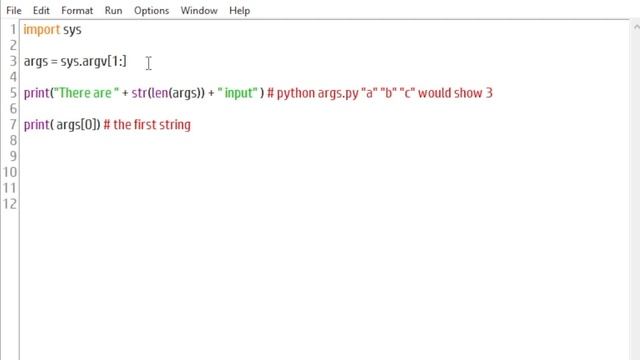 Python using ARGS - Multiple Arguments смотреть онлайн