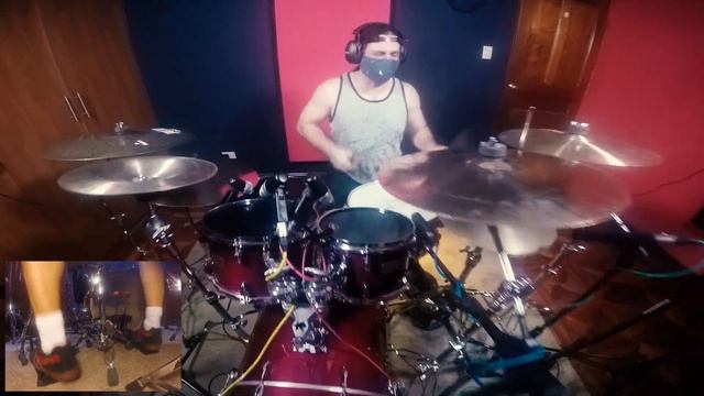 INERSIA - Tiempo Perdido (drum playthrough) смотреть онлайн