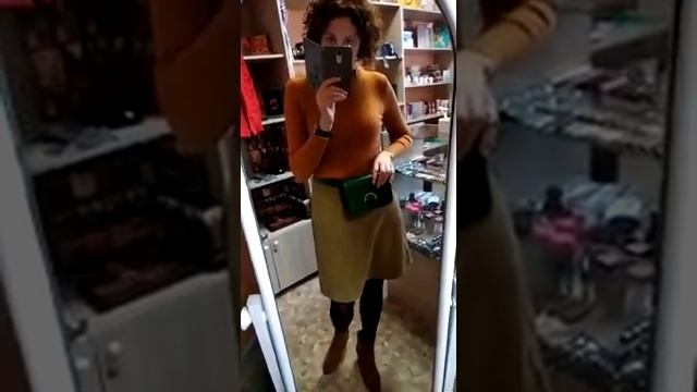 Сумка поясная Mix. Цвет бордовый, зеленый, черный смотреть онлайн