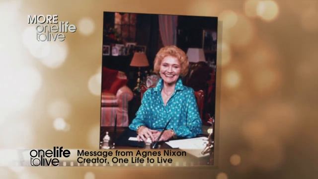 Letter from Agnes Nixon on the 45th Anniv of OLTL смотреть онлайн