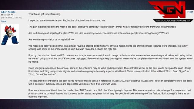 Kinect-Less Xbox One NOT HAPPENING смотреть онлайн