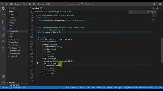 Flutter A to Z | Wrap | #22 смотреть онлайн