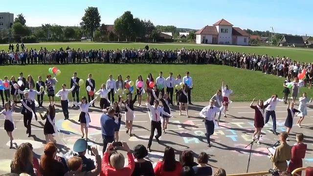 Флешмоб выпускников смотреть онлайн