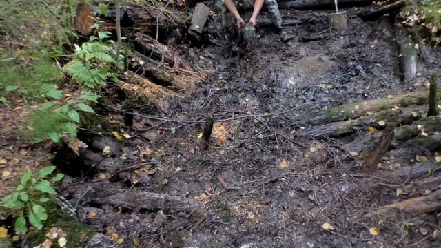 Раскопали обои в заминированной бане немецких сапожников-пулеметчиков WW2 German bunker dig ENG SUB смотреть онлайн