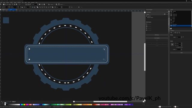 [Corel Draw урок] логотип автосервиса смотреть онлайн