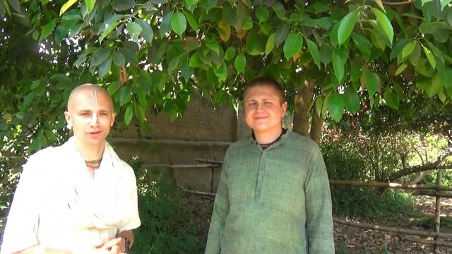О поездке во Вриндаван и харинама-туре в этом году. Гаура Кишор д., Сандхья-аватар д. 2019.04.03 смотреть онлайн
