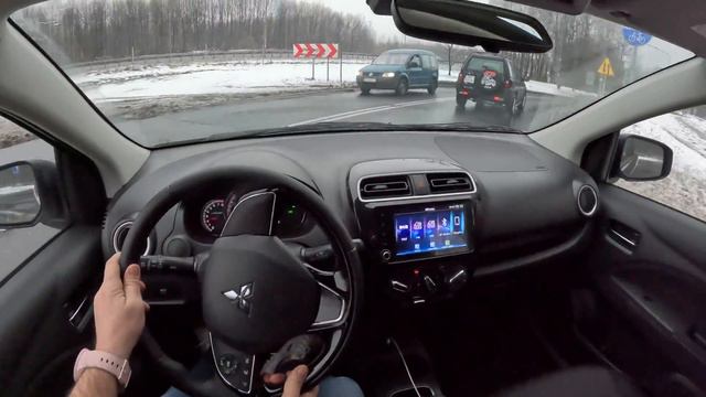 2023 Mitsubishi Space Star [1.2 71HP] |0-100| POV Test Drive #1562 Joe Black смотреть онлайн