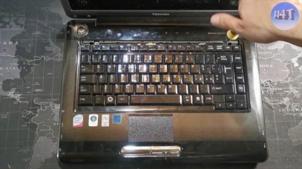 TOSHIBA Satellite A300-1IK disassembly SMONTAGGIO