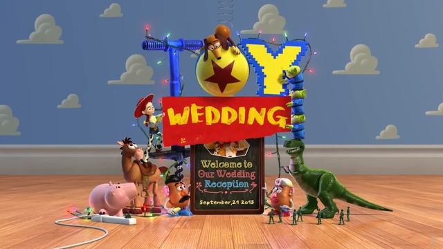 【　結婚式　】　トイストーリー・ウェディング　【　オープニング　】Toystory Wedding Reception Fan Movie