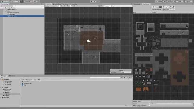 2d онлайн бродилка на unity [туториал] #2 Tilemap и Игрок смотреть онлайн