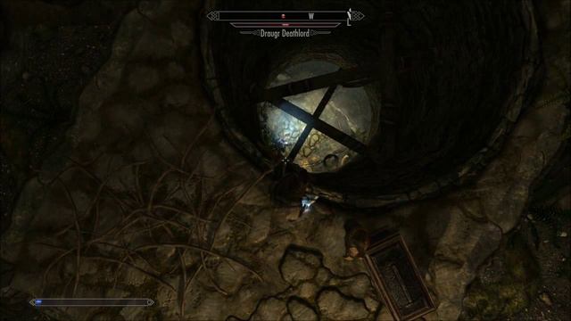 Skyrim Lost Valkygg Draugr Deathlord( cough bastard ) Mage Win with a few attempts смотреть онлайн